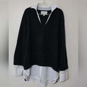 Brochu Walker The Looker Cashmere Wool Sweater Layered Luxury